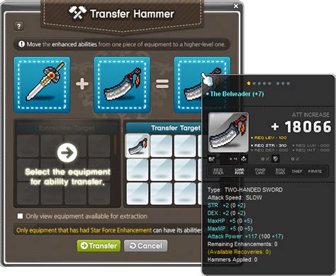 maplestory transfer hammer|prototype soul enchanter maplestory.